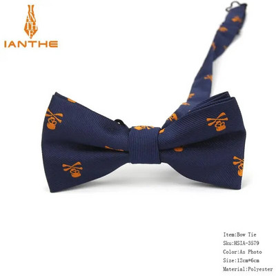 Ανδρικό παπιγιόν Paisley Παπιγιόν Business Wedding Bowknot Dot Κλασικό ριγέ μαύρο παπιγιόν για αξεσουάρ για πάρτι γαμπρού Πεταλούδα