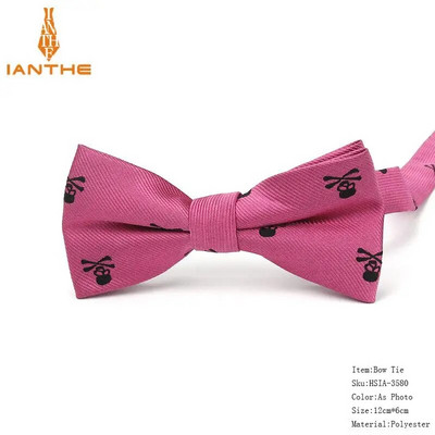 Ανδρικό παπιγιόν Paisley Παπιγιόν Business Wedding Bowknot Dot Κλασικό ριγέ μαύρο παπιγιόν για αξεσουάρ για πάρτι γαμπρού Πεταλούδα