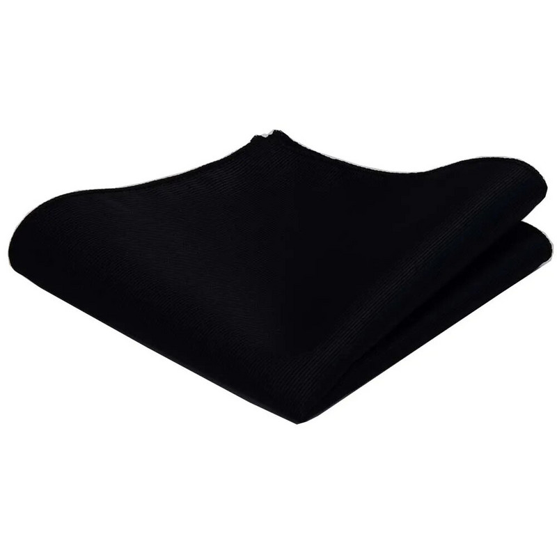 Klasszikus, 25*25 cm-es férfi sima selyem zsebkendő tömör zsebes, négyzet alakú divatos férfi, esküvői mellkastörölköző