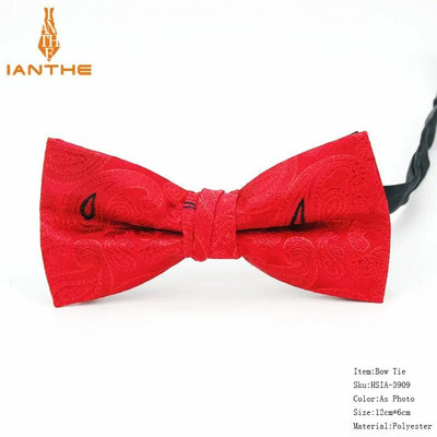 Leptir-mašna Muška formalna točkasta kravata za dječake Muška moda Poslovna vjenčana leptir-mašna Muška košulja Krawatte Legame Poklon Pejsli leptir