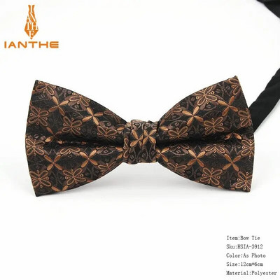 Leptir-mašna Muška formalna točkasta kravata za dječake Muška moda Poslovna vjenčana leptir-mašna Muška košulja Krawatte Legame Poklon Pejsli leptir