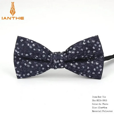 Leptir-mašna Muška formalna točkasta kravata za dječake Muška moda Poslovna vjenčana leptir-mašna Muška košulja Krawatte Legame Poklon Pejsli leptir