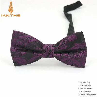 Leptir-mašna Muška formalna točkasta kravata za dječake Muška moda Poslovna vjenčana leptir-mašna Muška košulja Krawatte Legame Poklon Pejsli leptir