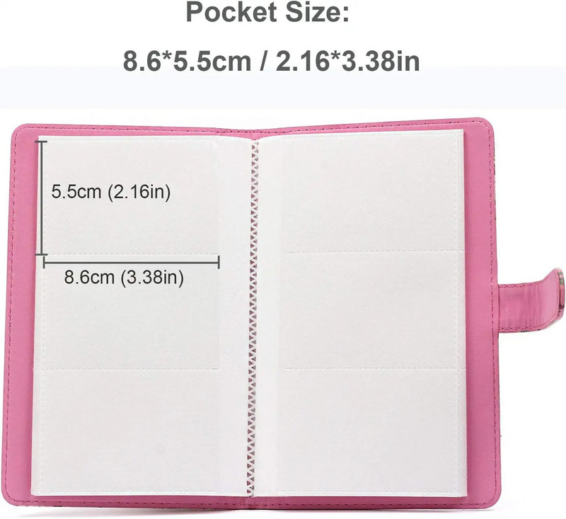 96 džepova 3 inčni mini film foto album Držač kartice s imenima knjige za Fujifilm Instax Mini 12 11 9 8 7s 90 LiPlay film papir za fotoaparat