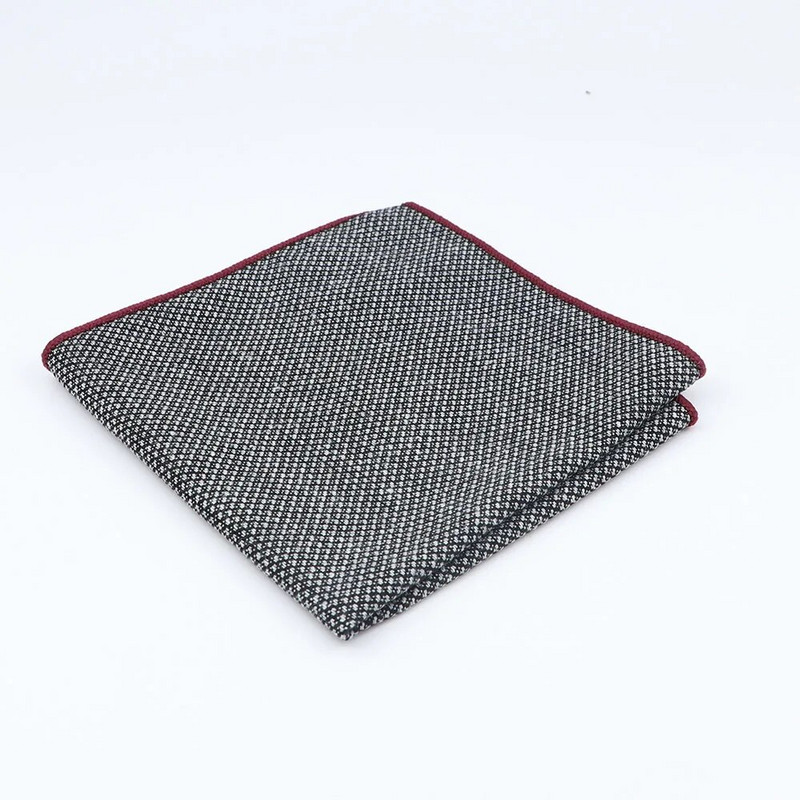 Kiváló minőségű pamut zsebkendős sálak üzleti öltöny Hankies alkalmi férfi zsebkendők négyzet alakú csíkos zsebkendők esküvőre