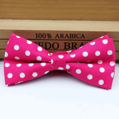 Dot Cotton Bowtie Wedding Casual Butterfly Business Παπιγιόν Πολύχρωμα λαιμόκοψη Γυναικεία Skinny Gravatas Cravat