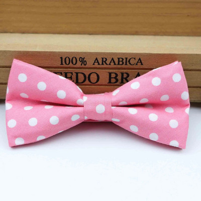 Dot Cotton Bowtie Wedding Casual Butterfly Business Παπιγιόν Πολύχρωμα λαιμόκοψη Γυναικεία Skinny Gravatas Cravat
