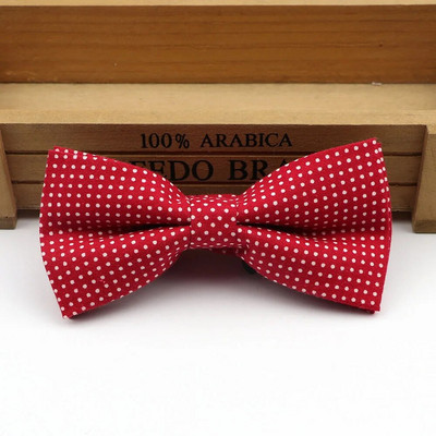 Dot Cotton Bowtie Wedding Casual Butterfly Business Παπιγιόν Πολύχρωμα λαιμόκοψη Γυναικεία Skinny Gravatas Cravat