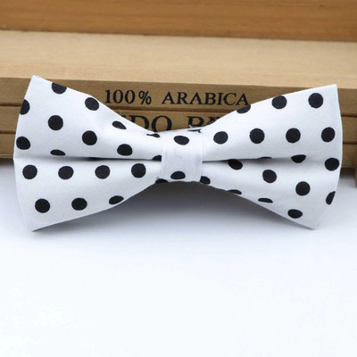 Dot Cotton Bowtie Wedding Casual Butterfly Business Παπιγιόν Πολύχρωμα λαιμόκοψη Γυναικεία Skinny Gravatas Cravat