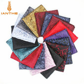 Ανδρικό μαντήλι σε τετράγωνο μοτίβο Paisley Fashion Hanky για άντρες Επαγγελματικά κοστούμια Hankies Vintage αξεσουάρ για πετσέτες Navy