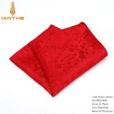 Ανδρικό μαντήλι σε τετράγωνο μοτίβο Paisley Fashion Hanky για άντρες Επαγγελματικά κοστούμια Hankies Vintage αξεσουάρ για πετσέτες Navy