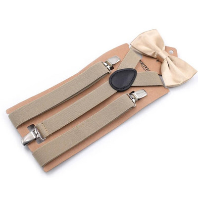 2,5x110cm Soild Šareni tregeri Leptir leptir leptir leptir od poliestera Šarmantne Y-stražnje naramenice za odrasle Leptir pojas leptir leptir mašna Podesiva