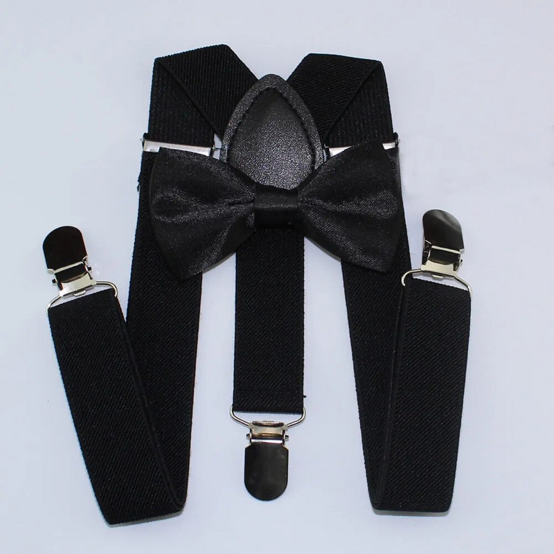 AEbone fiú csokornyakkendő és nadrágtartó gyerekeknek piros pántos csokornyakkendő készletek lányoknak, nadrágtartók, csokornyakkendő Bretels Kinderen esküvői buli Sus66