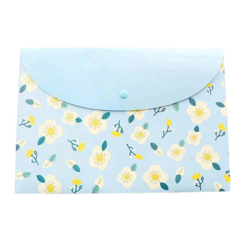 A4 mielas animacinių filmų gyvūnų bylų laikiklis užsegamas mygtukas PVC aplankas rašiklis kasos informacinis krepšys 1vnt