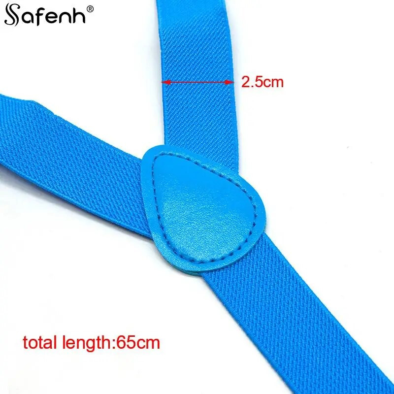 Y-alakú talaj színű gyermek öv csokornyakkendő fiú lány lány függőnadrág csíptetős Y hátú merevítők csokornyakkendő elasztikus gyerekeknek állítható akasztófa