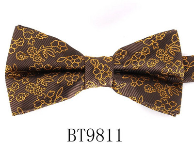 Új divatos csokornyakkendők férfiaknak alkalmi poliészter férfi virágos csokornyakkendő bulira felnőtt esküvői csokornyakkendők Vőlegényeknek Ajándékok