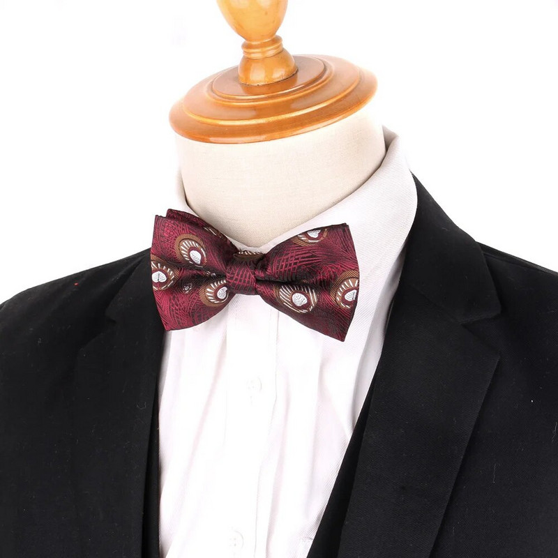 Új divatos csokornyakkendők férfiaknak alkalmi poliészter férfi virágos csokornyakkendő bulira felnőtt esküvői csokornyakkendők Vőlegényeknek Ajándékok