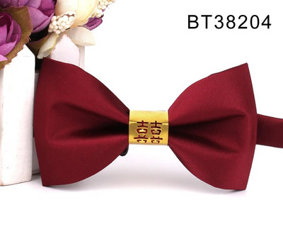 Esküvői csokornyakkendő Vőlegénynek Divat Szatén csokornyakkendő Férfi Női Csokornyakkendő Felnőtt csokornyakkendők Csokornyakkendők Candy Színes Vőlegényi csokorkák