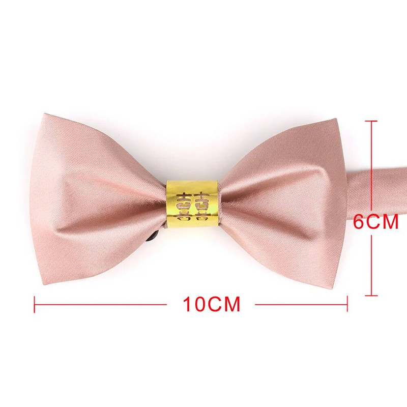 Esküvői csokornyakkendő Vőlegénynek Divat Szatén csokornyakkendő Férfi Női Csokornyakkendő Felnőtt csokornyakkendők Csokornyakkendők Candy Színes Vőlegényi csokorkák