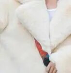 2020. Novi ženski remen s krznenim kaputom duljine oko 160 cm Jednostavan modni ženski remen od mekog krzna