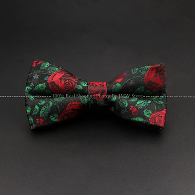 Férfi rózsa virágos csokornyakkendő csomós kravata rózsaszín zöld kék szmoking esküvői pillangó piros vőlegényparti alkalmi csokornyakkendő ajándék kiegészítő ajándék