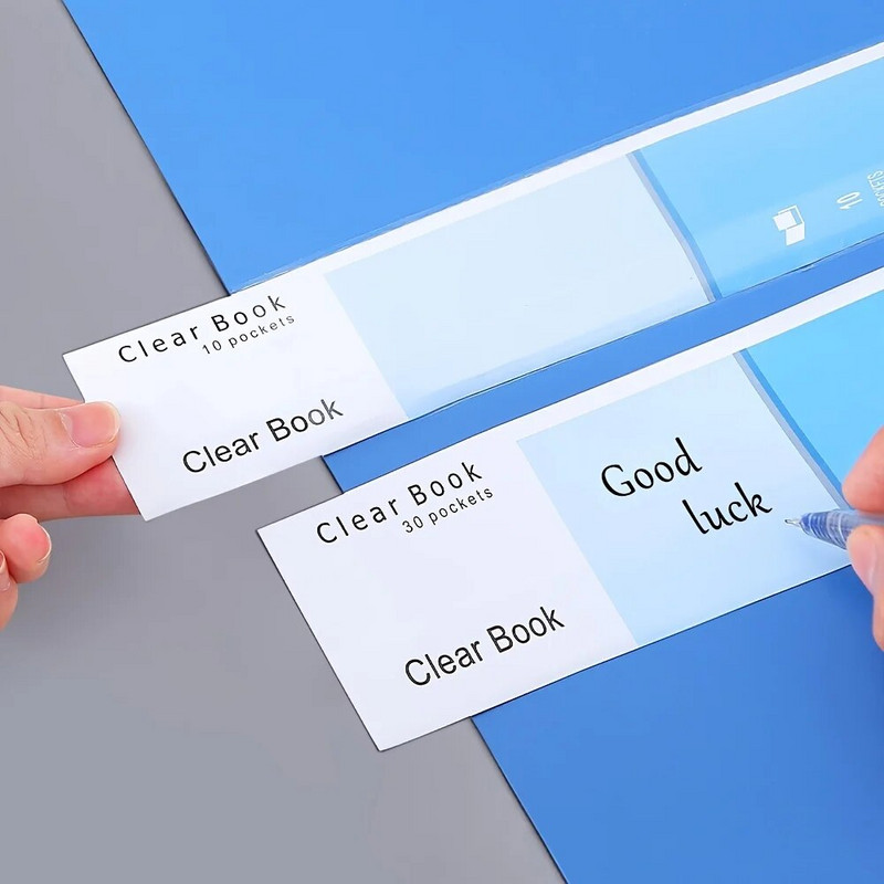 1 paket, informator o fasciklima od 10-100 stranica, A4 višeslojna vrećica s umetnutim datotekama, studentska papirnata vrećica za pohranu, torba za ulaznice, presavijač za glazbu