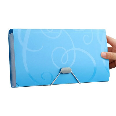 A6 Mini 13 džepova, prijenosna kopča za pohranu s kopčom, proširiva mapa datoteka, dugin organizator dokumenata, višebojna torbica za novčanik