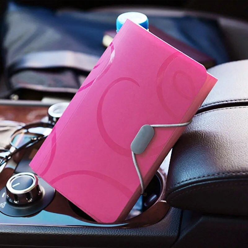 A6 Mini 13 džepova, prijenosna kopča za pohranu s kopčom, proširiva mapa datoteka, dugin organizator dokumenata, višebojna torbica za novčanik