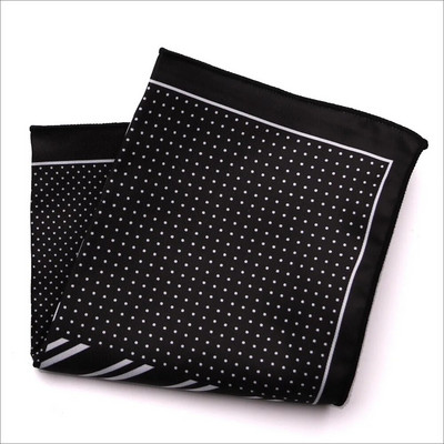 Jauna dizaina modes vīriešu kabatas kvadrātveida kabatlakats 23 * 23 CM Paisley Dot Chest Hankies kāzu vīriešu uzvalks hanky krūšu dvielis