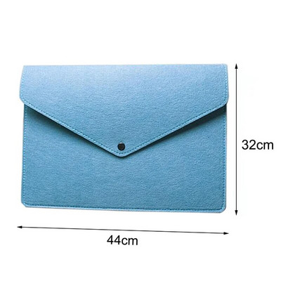 44cmx32cm A3 Lielas ietilpības failu mapes Filca somas Biznesa portfeļi Kancelejas preces Organizators Uzglabāšanas soma Dokumentu maciņi Dāvanas