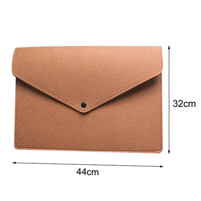 44cmx32cm A3 Lielas ietilpības failu mapes Filca somas Biznesa portfeļi Kancelejas preces Organizators Uzglabāšanas soma Dokumentu maciņi Dāvanas