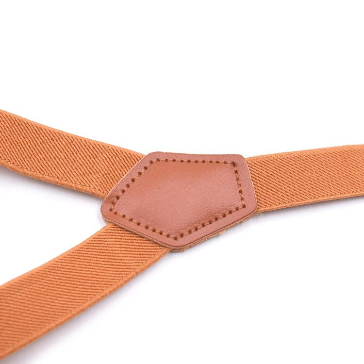 3 Clips Gyerek Fiú Lány Nadrág 2cm Clip-On Y hátsó merevítővel Csokornyakkendő Elasztikus Ötvözet Fejpánt Féktartók Csokornyakkendő szett