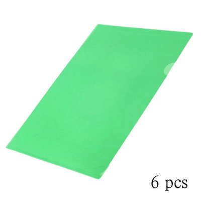 6 kom. Prozirna mapa u obliku slova L PP Mapa s jednom stranicom A4 Mapa s dvije stranice Za pohranu datoteka Torba za datoteke Ugovorna zaštitna navlaka