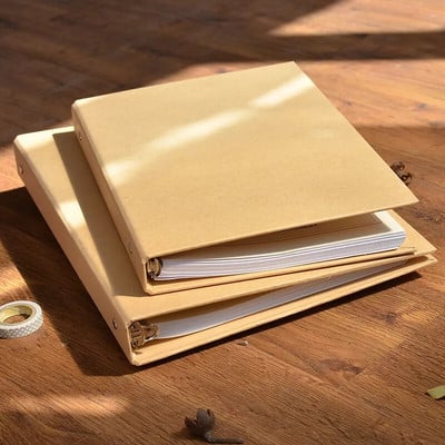 Αδιάβροχο χαρτί Kraft Binding Clear Frosted A5 A4 Binder Office Storage Advanced Business Notebook Stationery