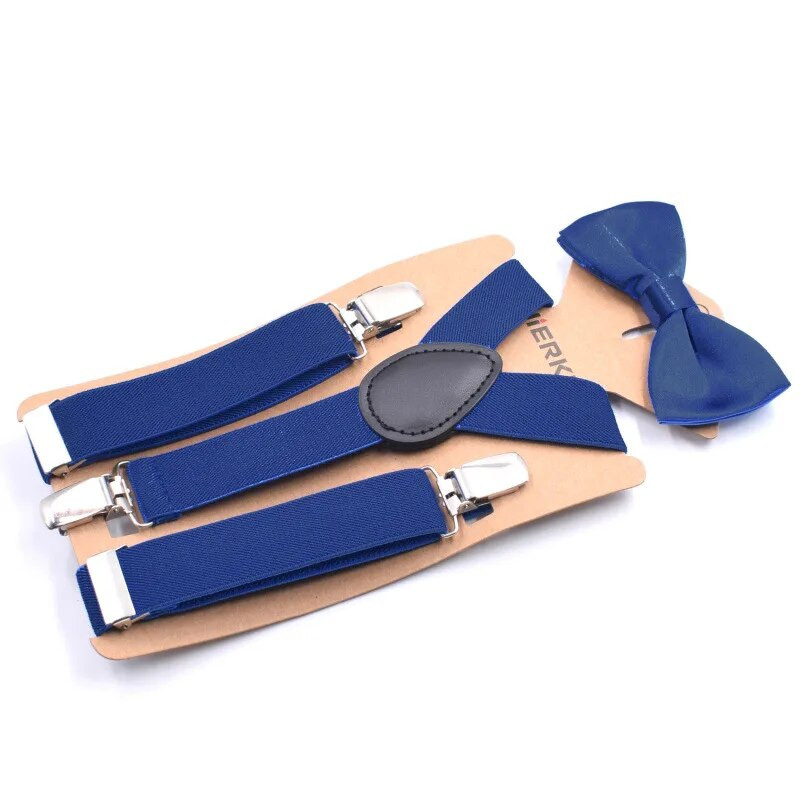 Gyerekek Gyerekek 3 csíptetős nadrágtartók és csokornyakkendő szett Féktartók Fiúk / Lányok Esküvői Party Lovely nadrágok nadrágtartók