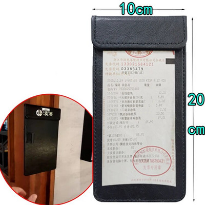 Rēķinu turētājs restorāna klipu čeks dzeltens sarkans zils melns brūns