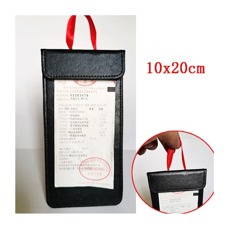 Rēķinu turētājs restorāna klipu čeks dzeltens sarkans zils melns brūns