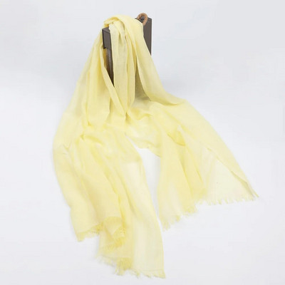 Kvėpuojantis medvilninis lininis hidžabų šalikas Odai nekenksmingas džersis Hijabs Minkštas paprastas turbanas galvos šalikas Moteriška solidi skara Foulard Femme Vile