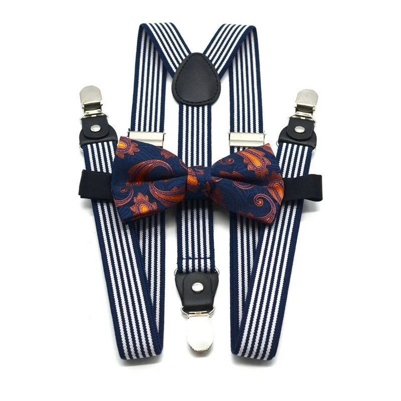 SHOWERSMILE férfi nadrág nadrágtartó csokornyakkendő szett férfi nadrágtartó sötétkék fehér csíkos vintage esküvői ing nadrágtartó férfiaknak