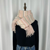 Divatos színes, kockás mintás sál gyönyörű lánckötés nagy sálak nő tél kültéri meleg sál