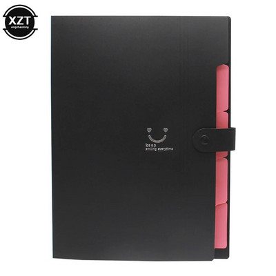 Pretputekļu A4 failu dokumentu papīra organizators Ūdensnecaurlaidīgs maisiņš Mapju turētājs Paplašināms maks Studentu biroja Skolas piederumi