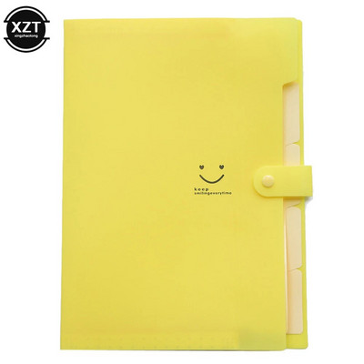 Pretputekļu A4 failu dokumentu papīra organizators Ūdensnecaurlaidīgs maisiņš Mapju turētājs Paplašināms maks Studentu biroja Skolas piederumi