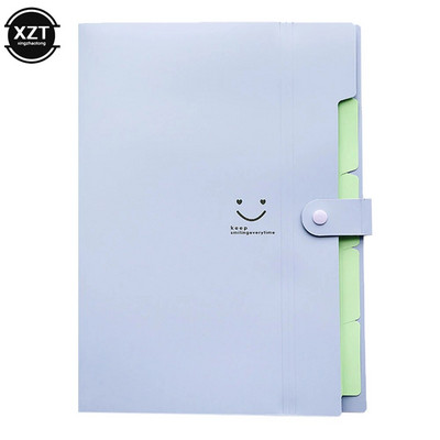 Pretputekļu A4 failu dokumentu papīra organizators Ūdensnecaurlaidīgs maisiņš Mapju turētājs Paplašināms maks Studentu biroja Skolas piederumi