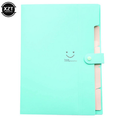 Pretputekļu A4 failu dokumentu papīra organizators Ūdensnecaurlaidīgs maisiņš Mapju turētājs Paplašināms maks Studentu biroja Skolas piederumi