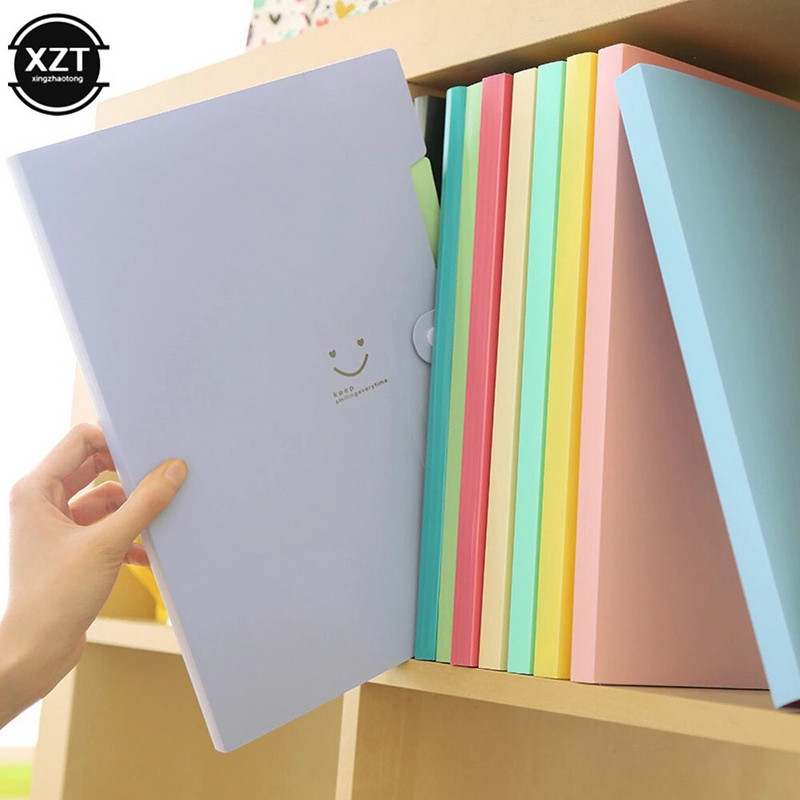 Pretputekļu A4 failu dokumentu papīra organizators Ūdensnecaurlaidīgs maisiņš Mapju turētājs Paplašināms maks Studentu biroja Skolas piederumi