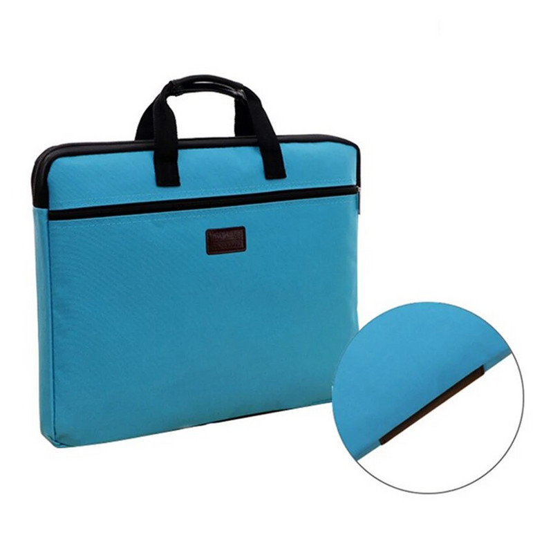 Platnena ručna torbica s patentnim zatvaračem Papirnata torba za pohranu dokumenata A4 mapa s datotekama Prijenosna aktovka Uredski pribor Prilagodite logotip