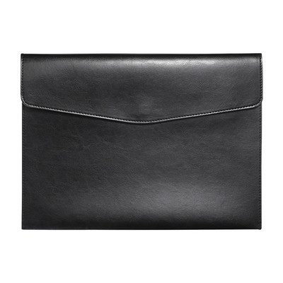 A4 PU odinis užsegamas dokumentų laikiklis Kanceliarinės prekės, atsparios dulkėms verslo biuro lengvas didelės talpos failų aplankas