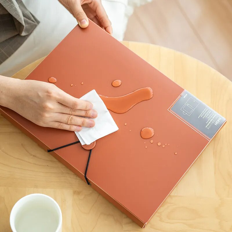 Blagajna za dokumente velikog kapaciteta A4 Uredski držač za datoteke Školsko stolno računalo Organizator Mapa s kopčom