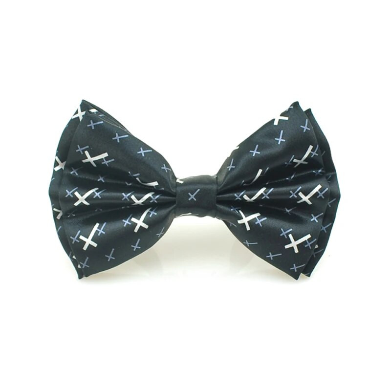 Csokornyakkendő férfiaknak Férfi nyakkendő "Jézus / I Love Jesus" mintás uniszex szmoking Cravat formális ruha buli pillangócsomó ajándék 2020 új