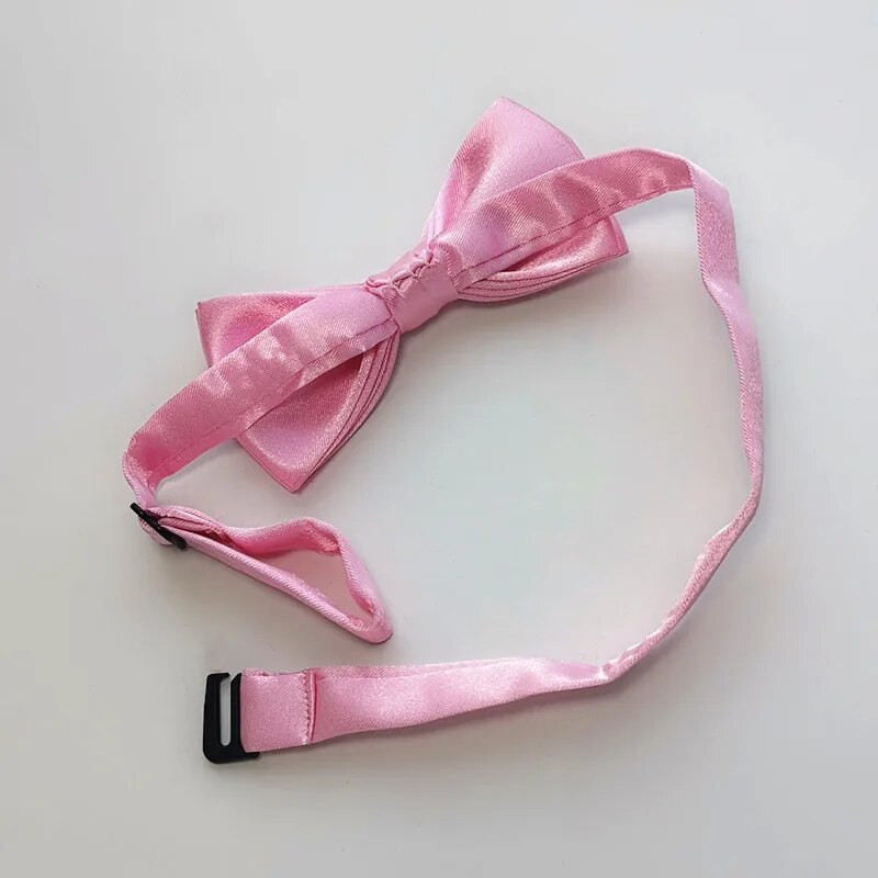 LB001-S méret Világosszürke színű függesztő csokornyakkendő készletek Baba állítható 3 kapcsos 4 kapcsos merevítős nyakkendő szett